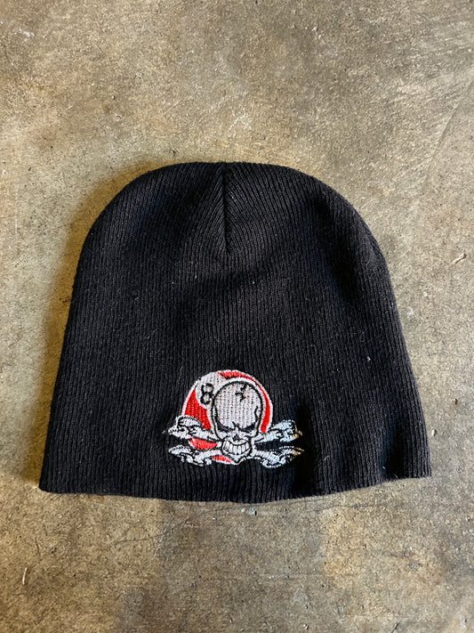 Y2K Style 8 Ball Skull Toque