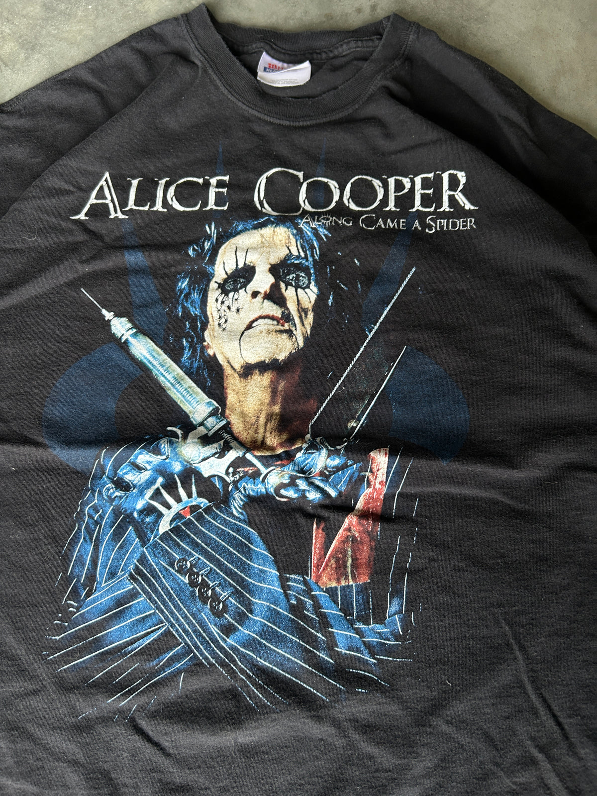 2008 Alice Cooper Along Came a Spider Tour Tee (XL)