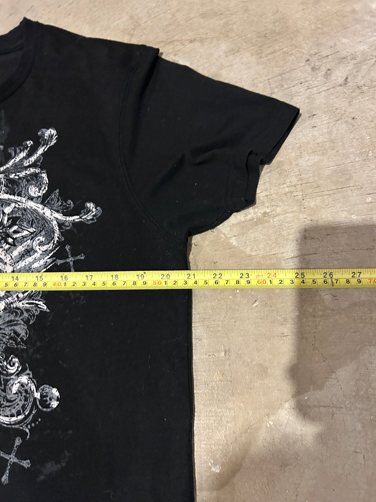 Y2K Black Mecca Skull Tee (XL)