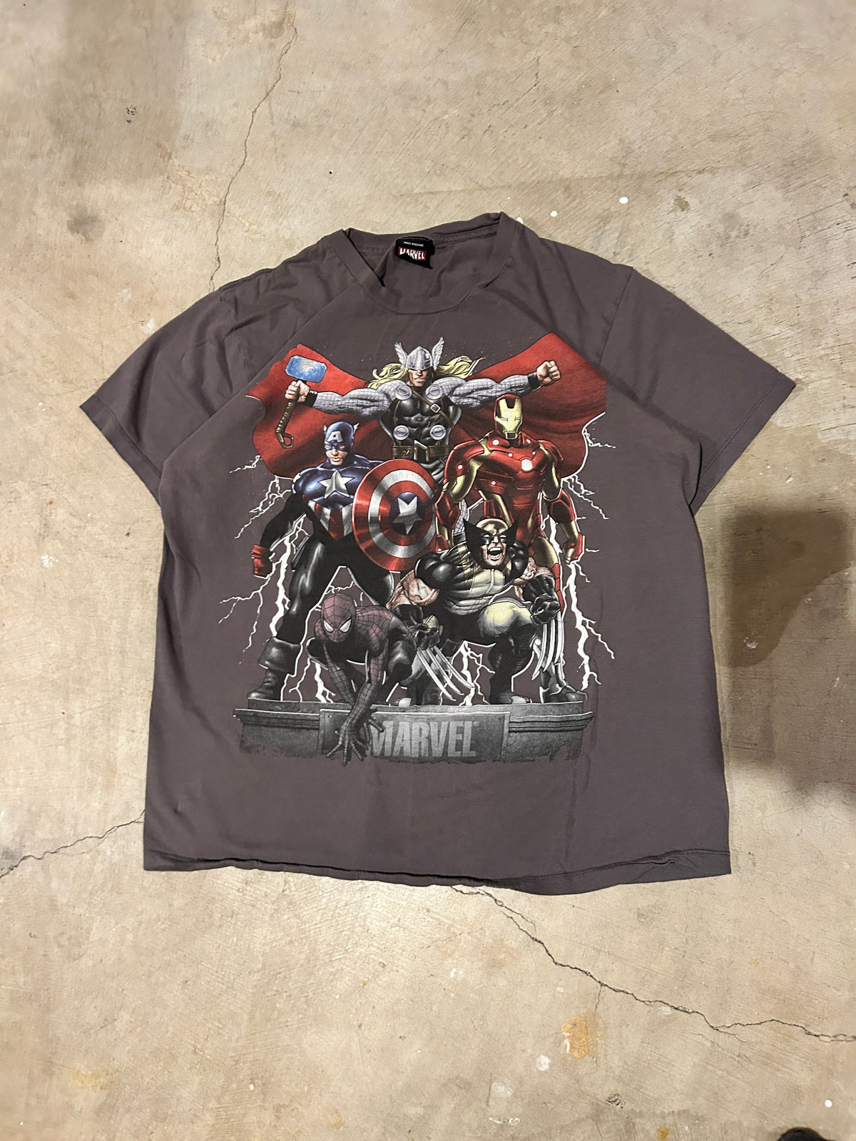 Vintage Marvel Superhero’s Mad Engine Tee (M)