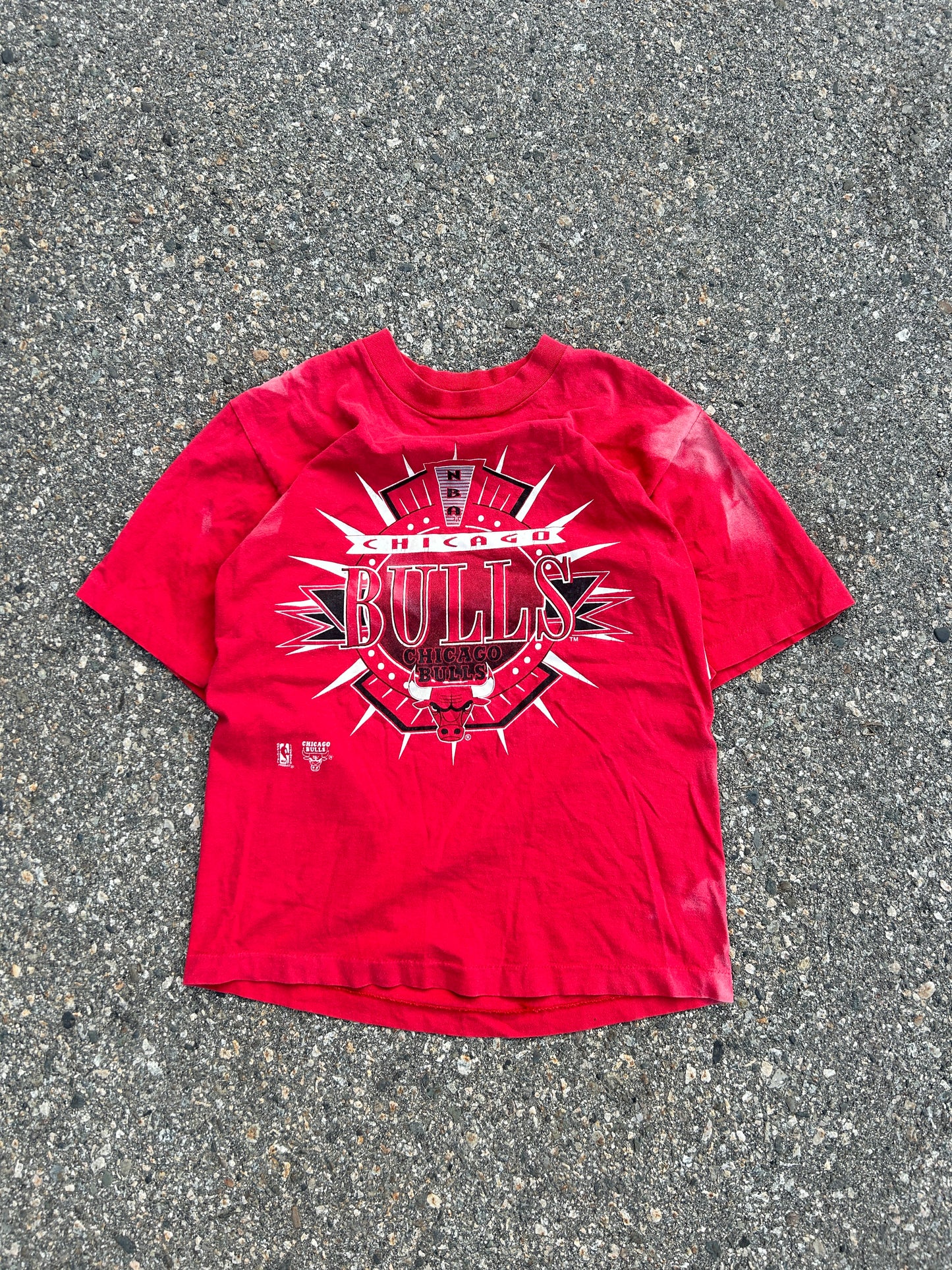 Vintage Single Stitch Chicago Bulls Logo 7 Tee (M)