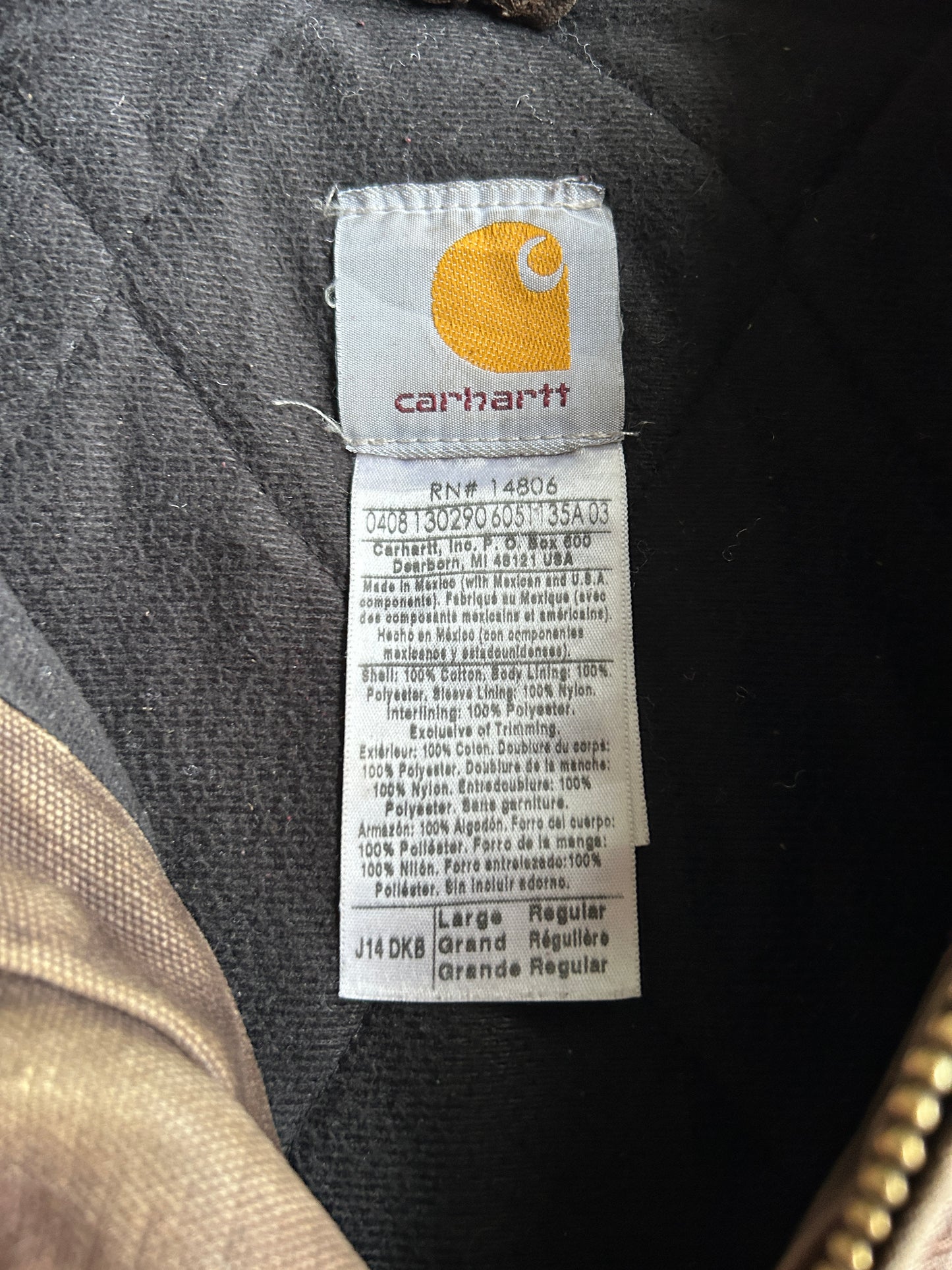 Vintage Carhartt Brown Santa Fe Jacket (L)