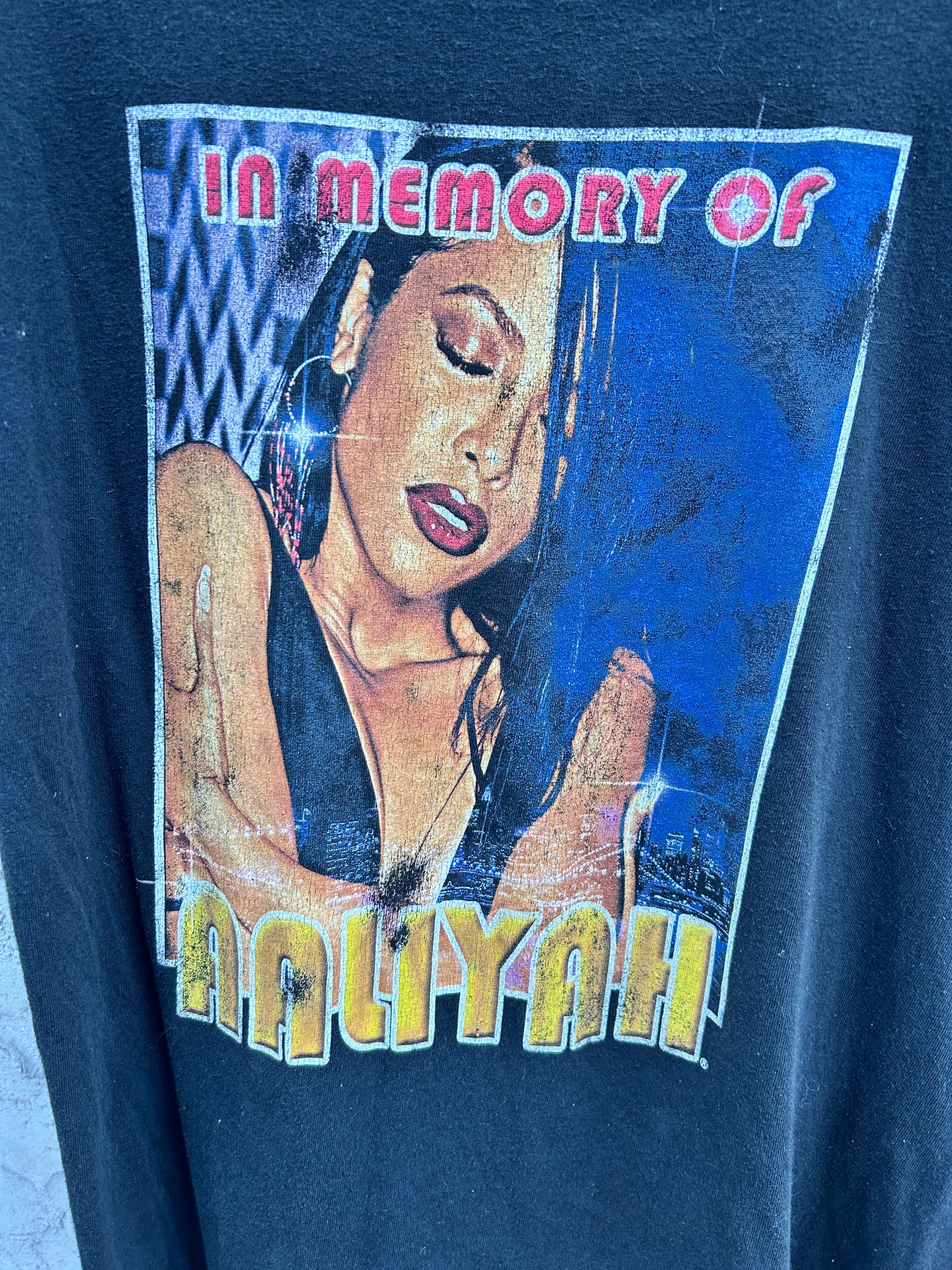 Aaliyah Graphic Tee (L)