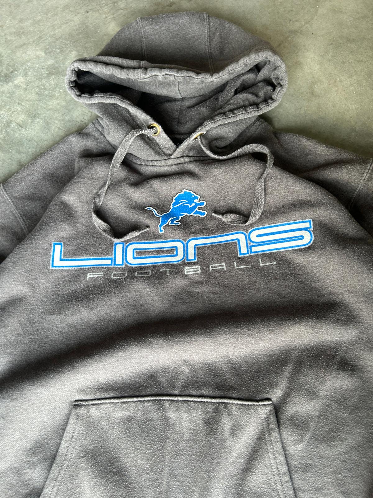 Detroit Lions Spellout NFL Hoodie (XL)