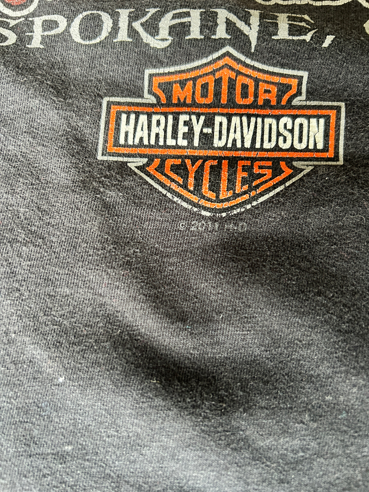 Vintage Harley Lone Wolf Tee (XL)