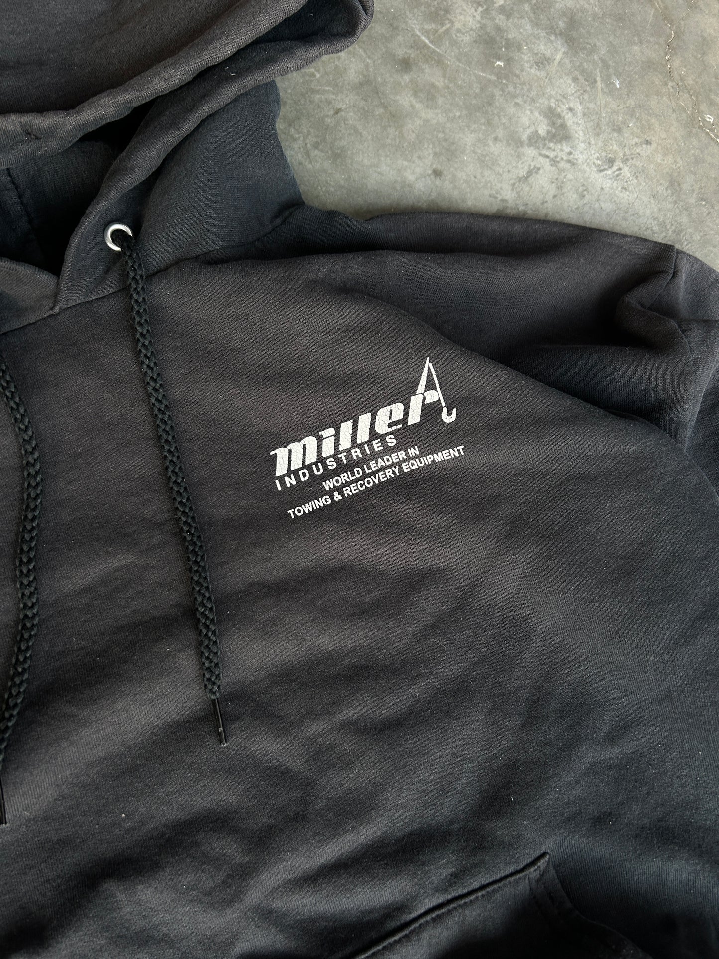 2009 Hard Rock Miller Industries Semi Truck Hoodie (L)