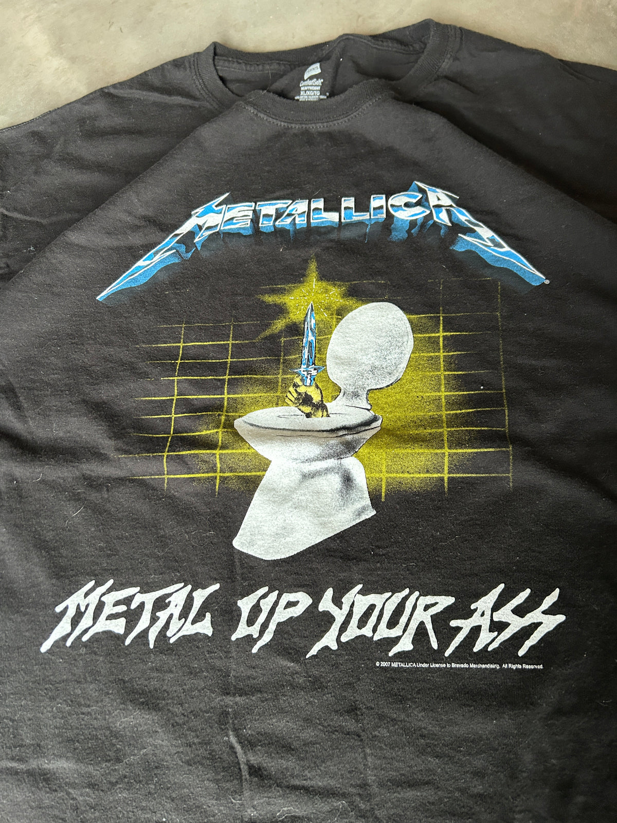 2007 Metallica Metal Up Your Ass Tour Tee (XL)
