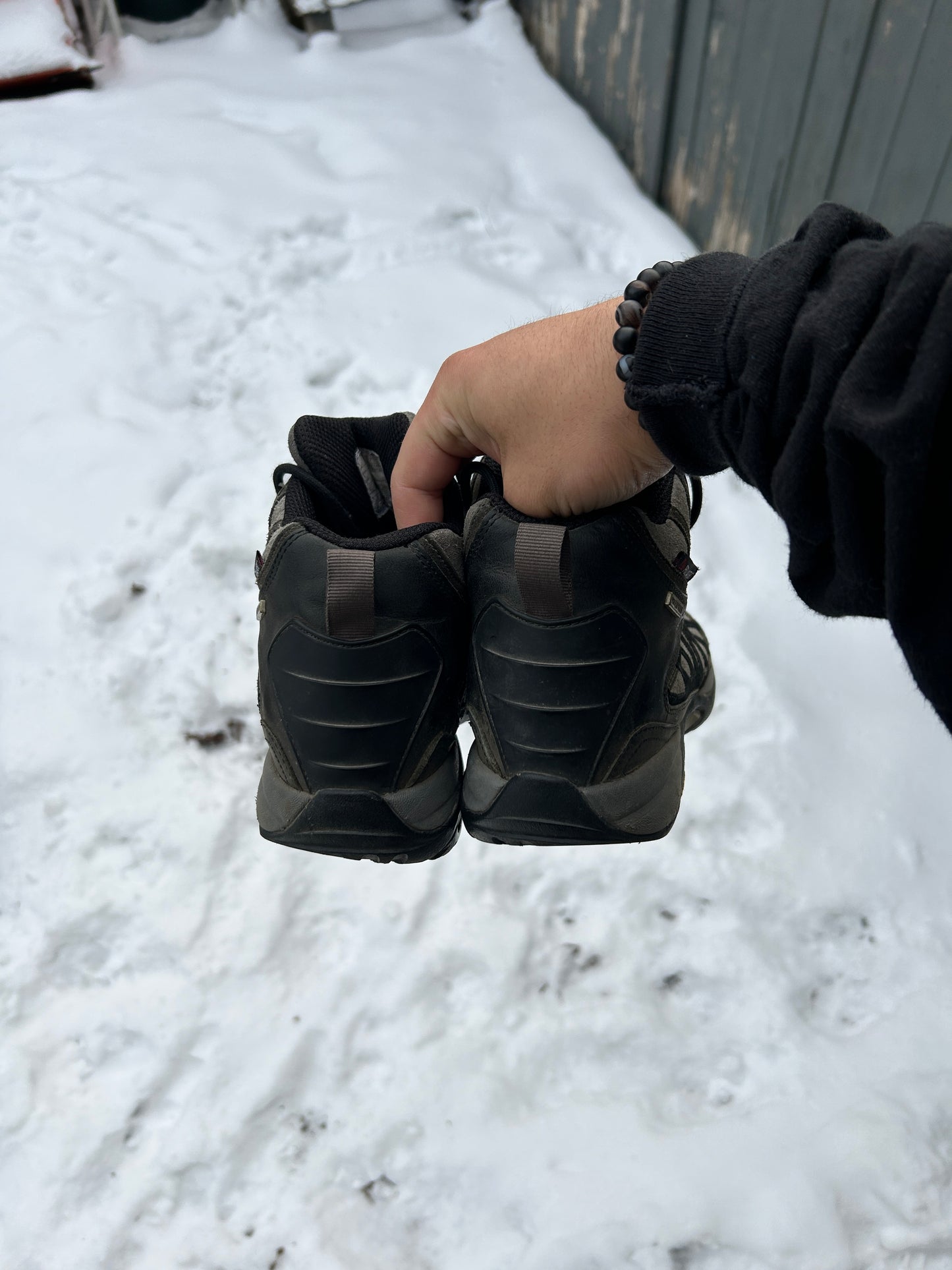 Vintage Merrel Polartec Hiking Boots (9M)