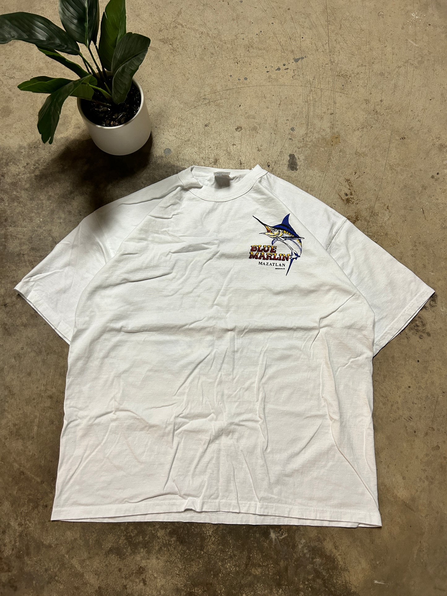 Vintage Mexico Blue Marlin Tee (2XL)