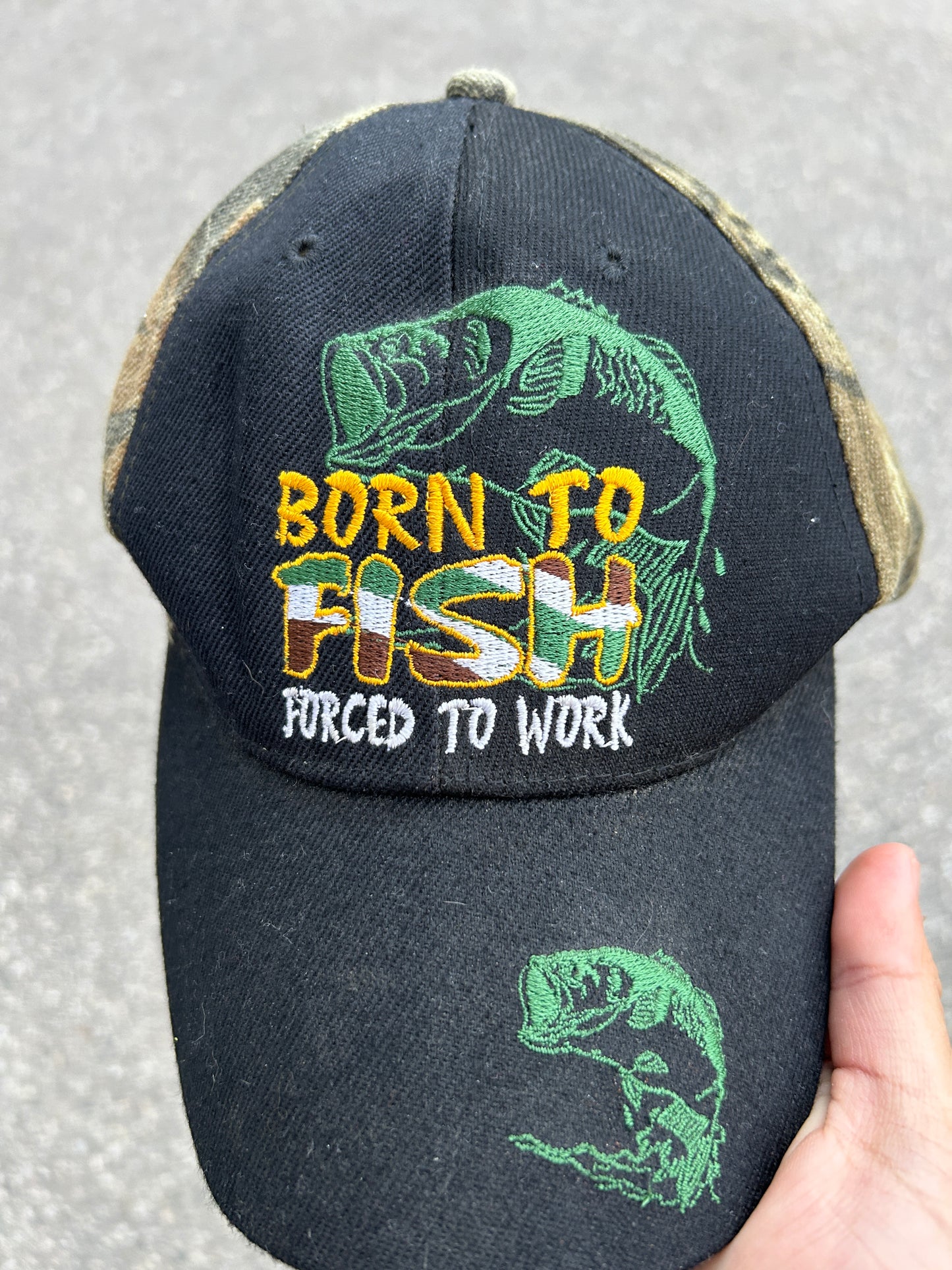 Fishing Humour Real Tree Cap