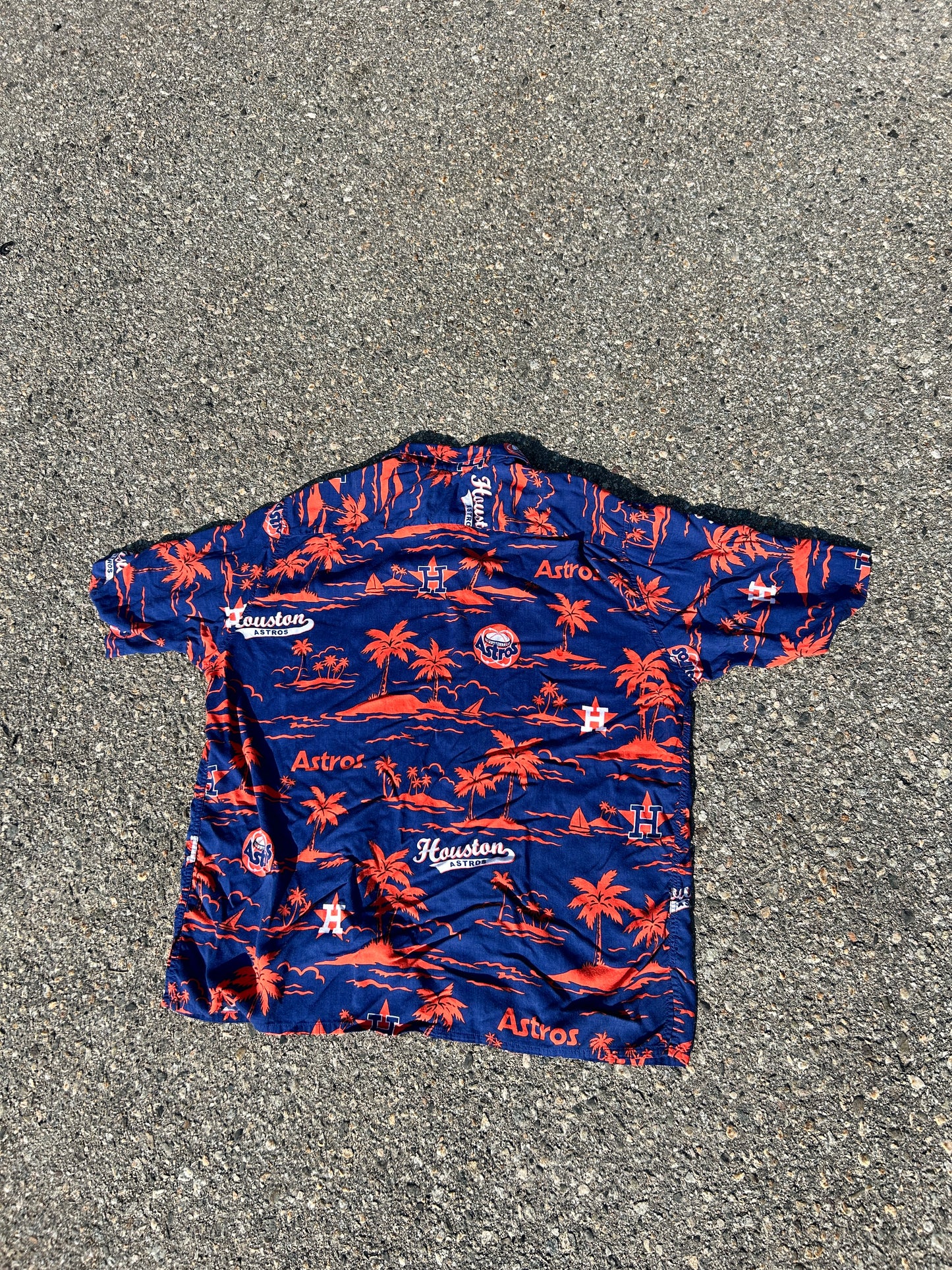 Vintage Houston Astros Hawaiian Shirt (L)