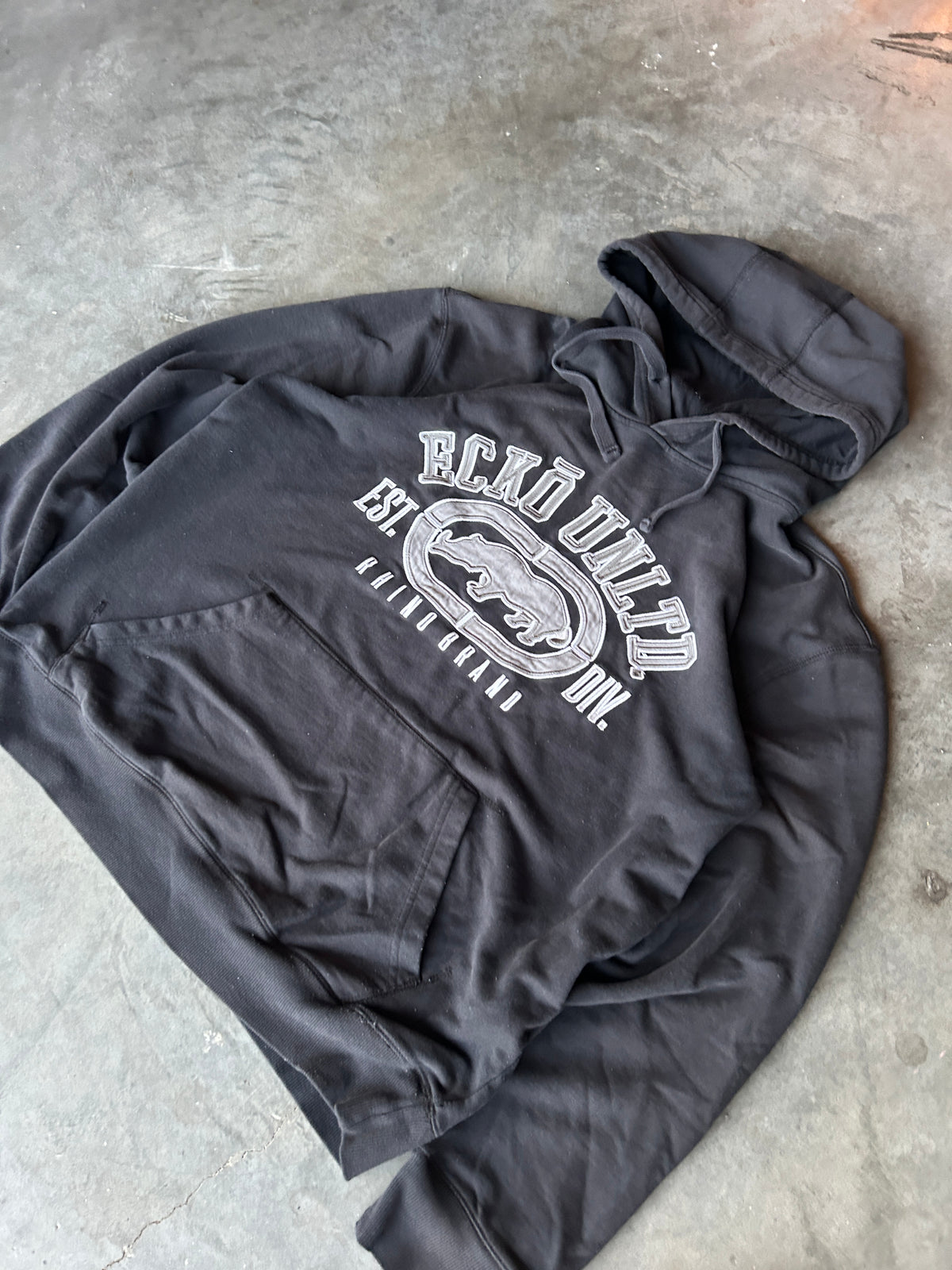 Y2K Black Ecko Rhino Hoodie (XL)