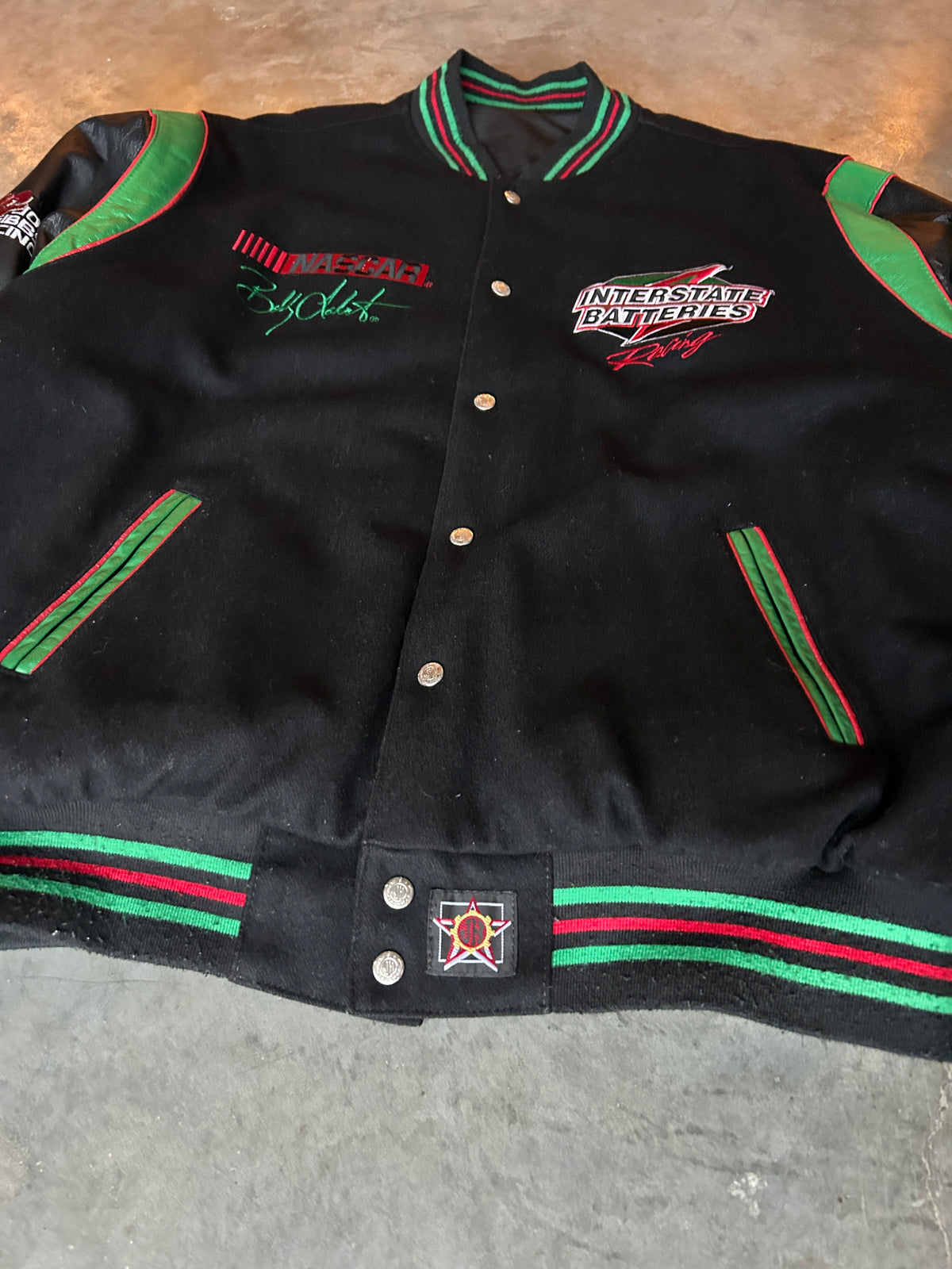 Vintage NASCAR Interstate Batteries Jacket (2XL)