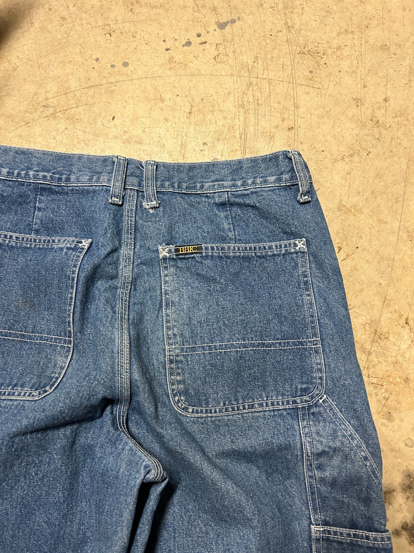 Vintage Blue Bay Carpenter Jeans (34x32)