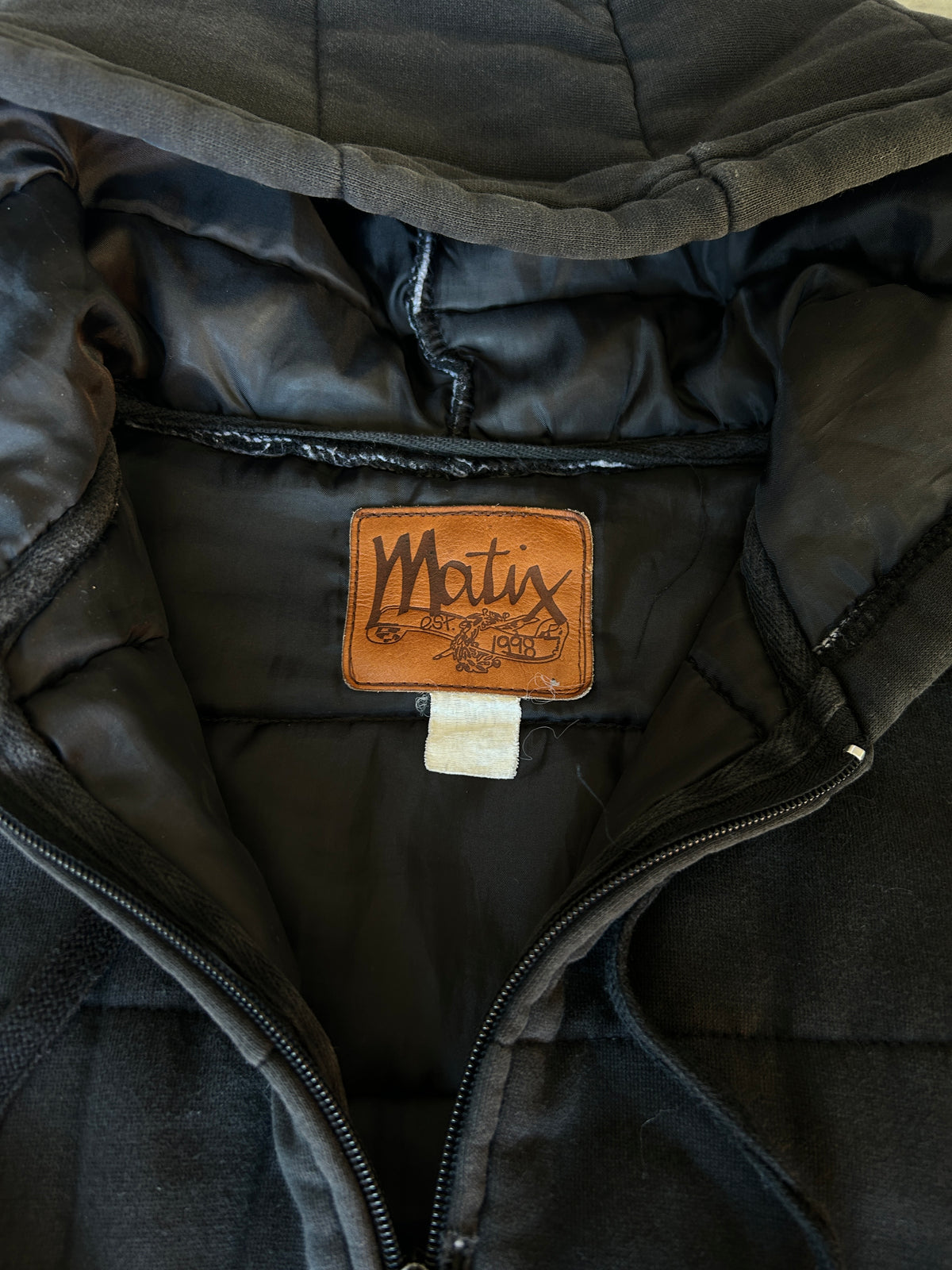 Y2K Matix Insulated Zip Hoodie (L)