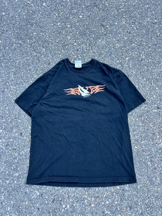 Y2K Style Cuba Sailboat Tee (2XL)