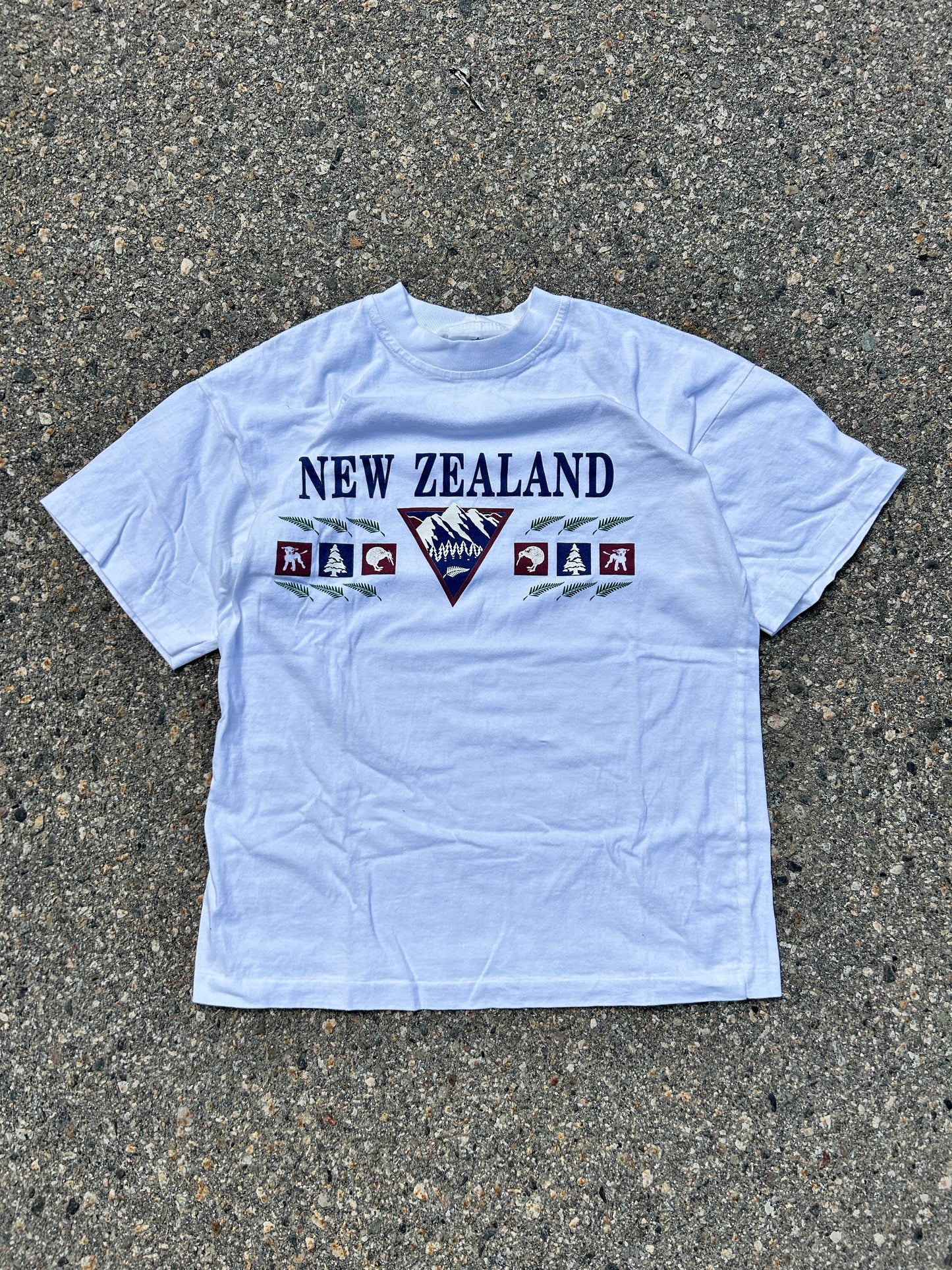 Vintage Single Stitch New Zealand Tee (S)