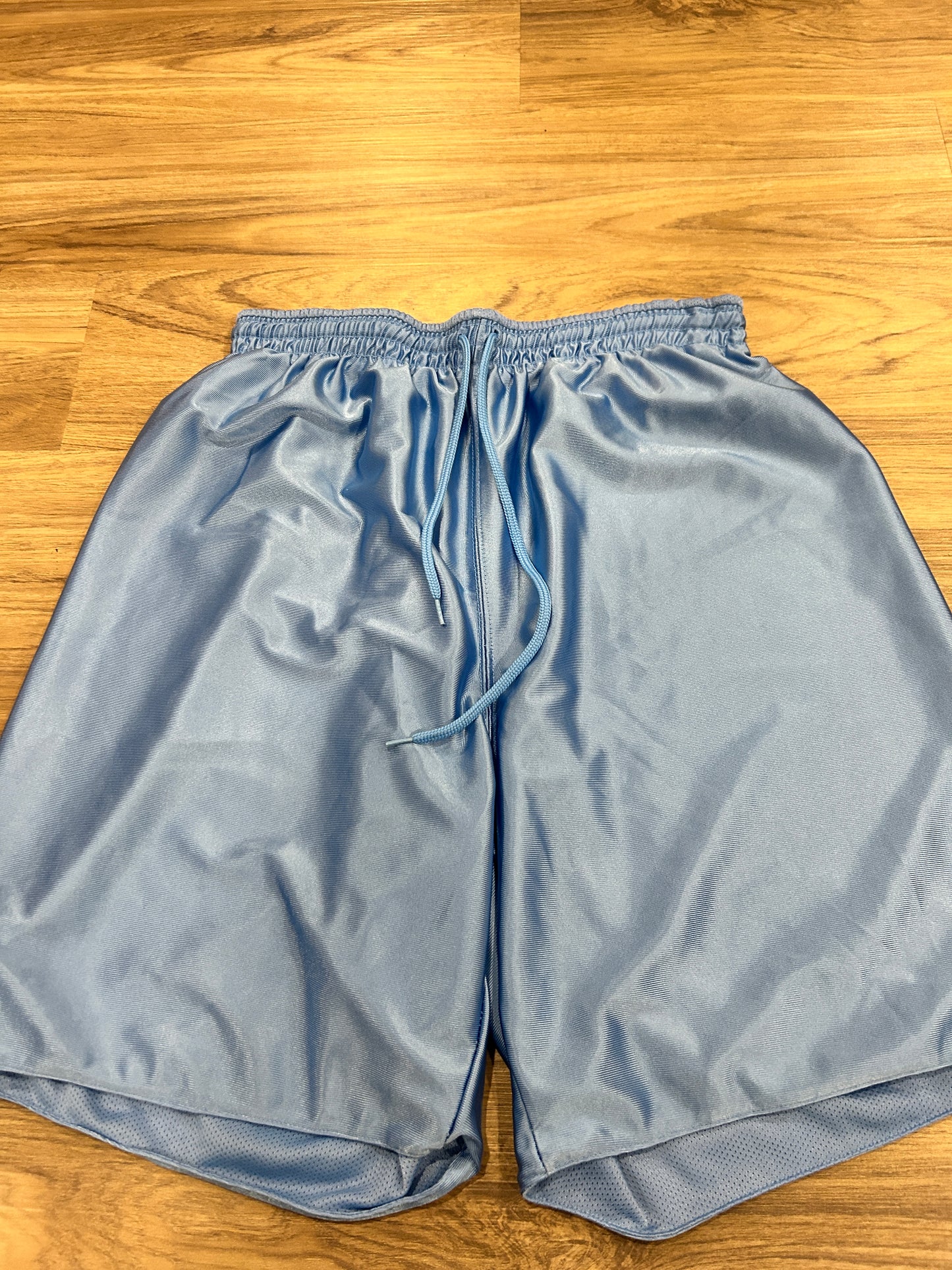 Vintage Blue Reversible Russell Athletic Shorts (L)