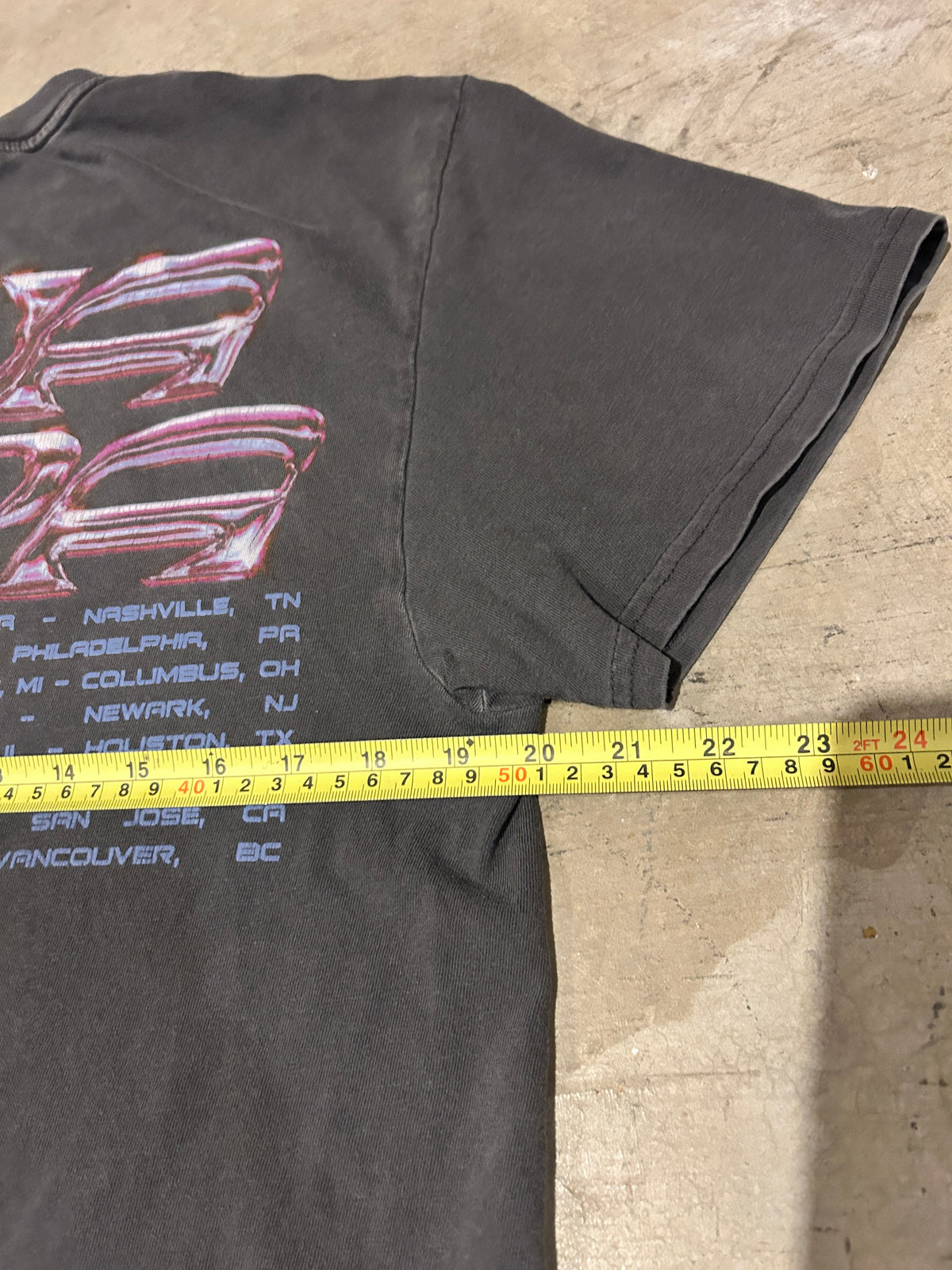 Y2K Style Dua Lipa Tour Tee (M)