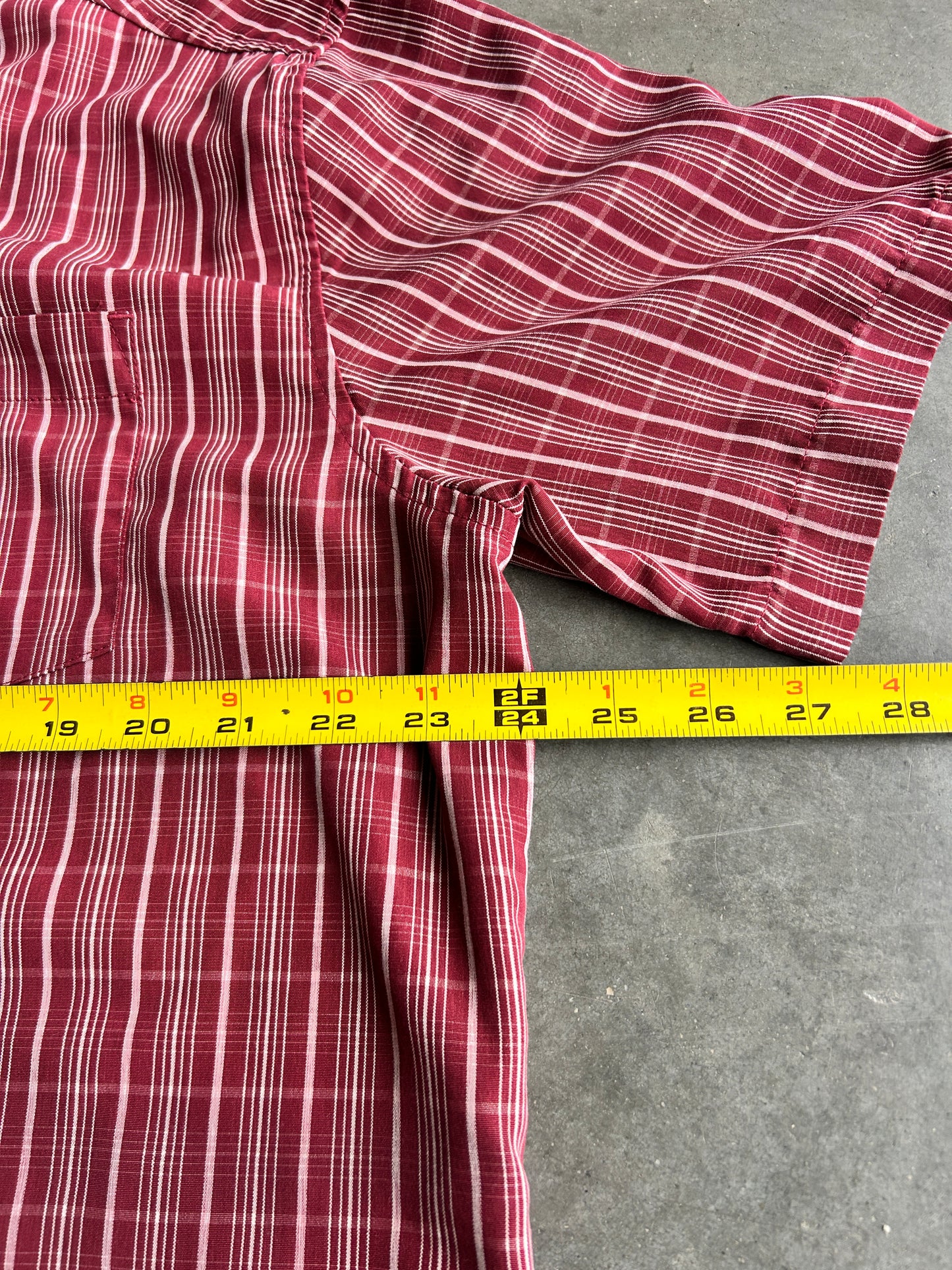 Granola Denver Hayes Red Button Up (XL)