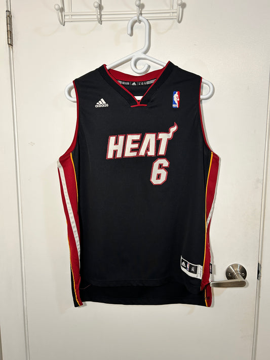 Adidas Lebron Black Heat Jersey (XL)