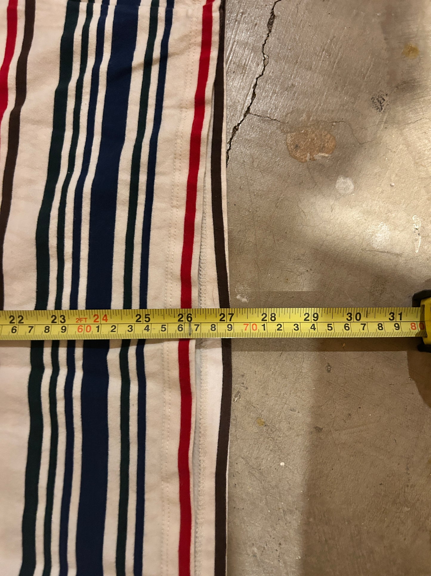 Y2K Guess Striped Tee (M)