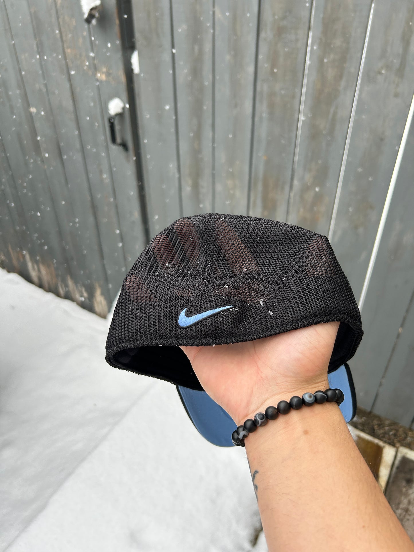 Vintage Nike UNC Flex Fit Mesh Hat (M/L)