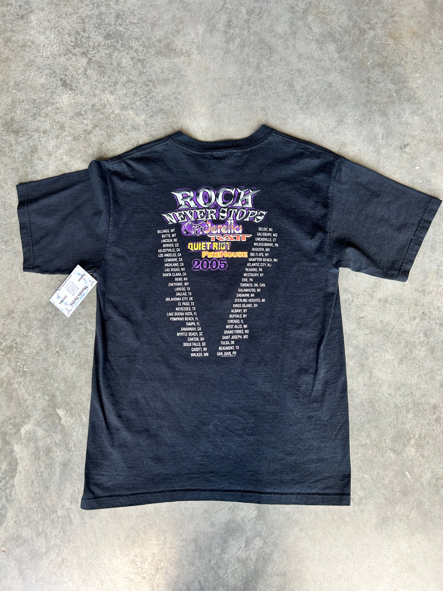 2005 Rock Never Stops Festival Tee (M)
