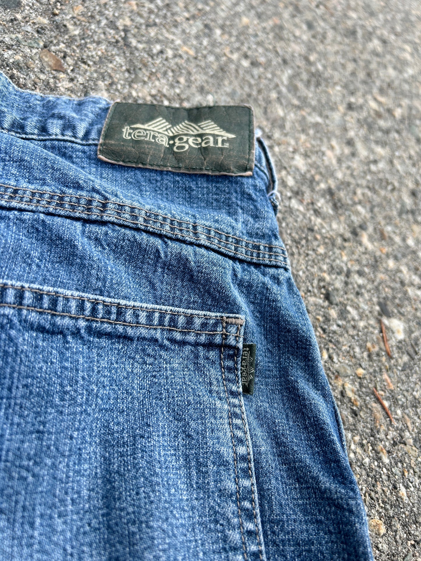 Teragear Baggy Light Wash Carpenter Jorts (40W)