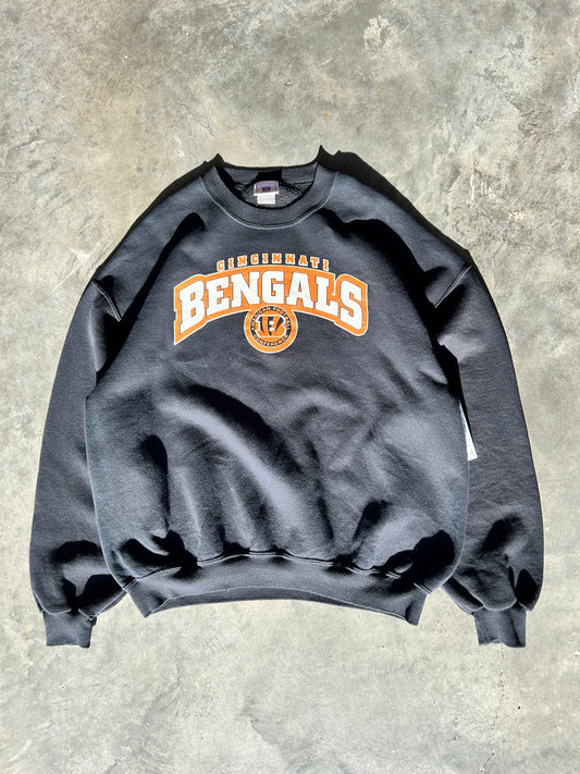 Black Cincinnati Bengals NFL Crewneck (XL)