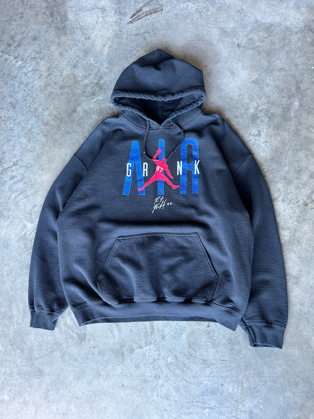 Black Air Gronk Parody Hoodie (XL)