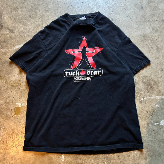 Y2K Style Molson Canadian Rock Star Tee (L)