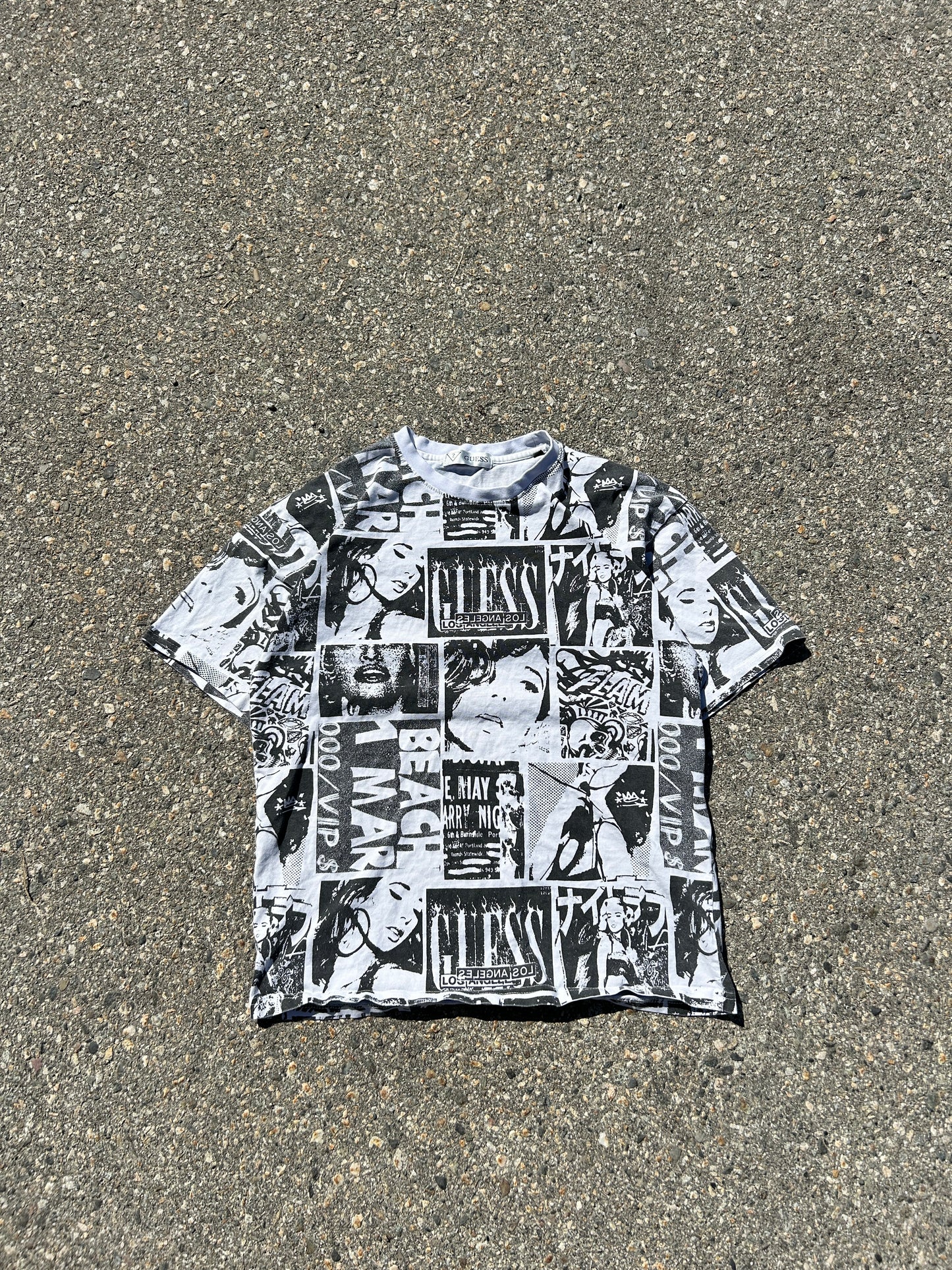 Y2K Guess AOP Tee (L)