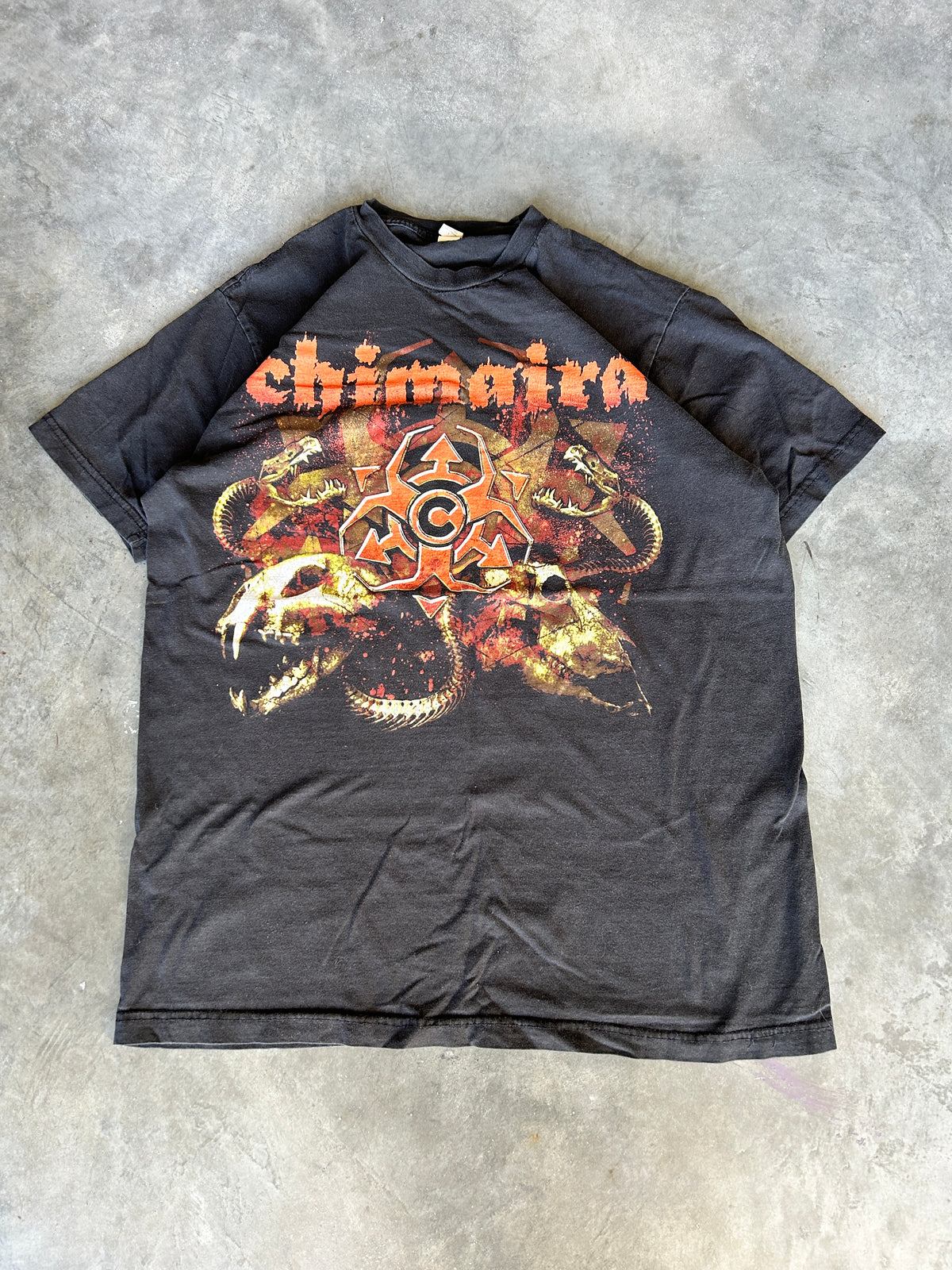 Y2K Chimaira Metal Band Tee (L)