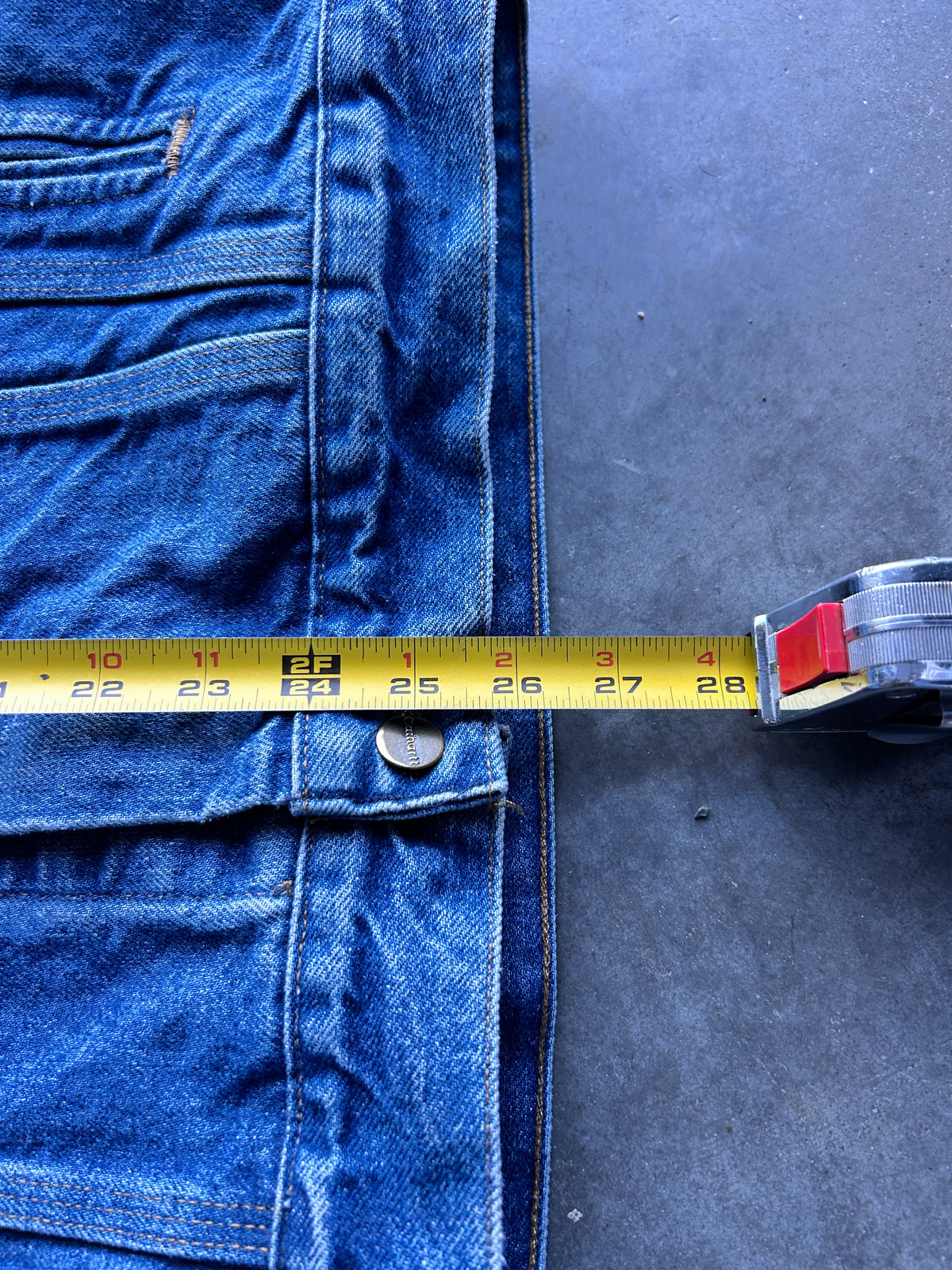 Vintage Carhartt J12 DST Denim Jacket (M)