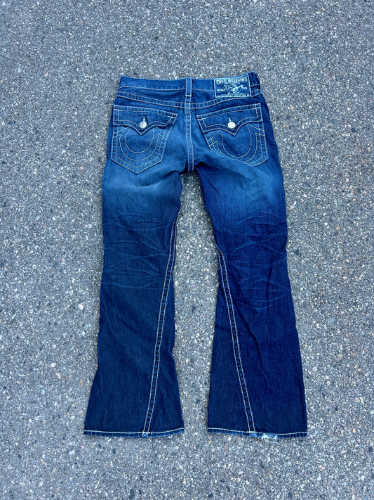 Vintage True Religion Flare Jeans (33x32)