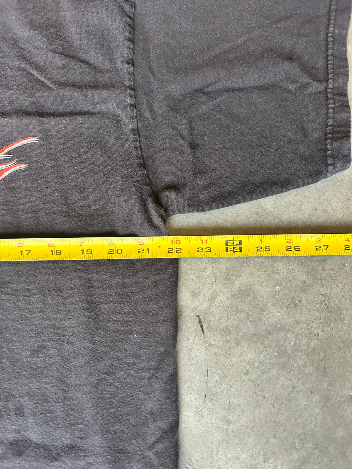 Y2K Cropped Harley Wings Tee (XL)