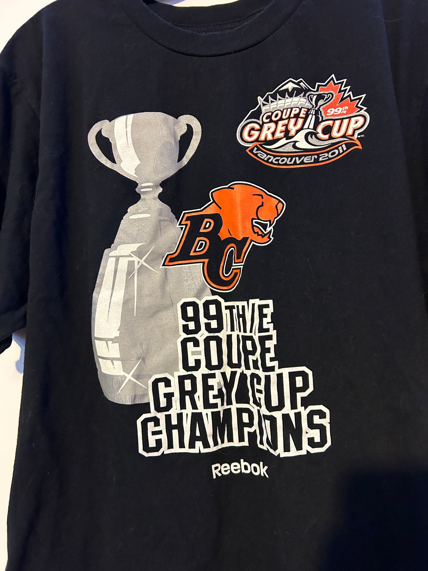 2011 BC Lions Grey Cup Tee (2XL)