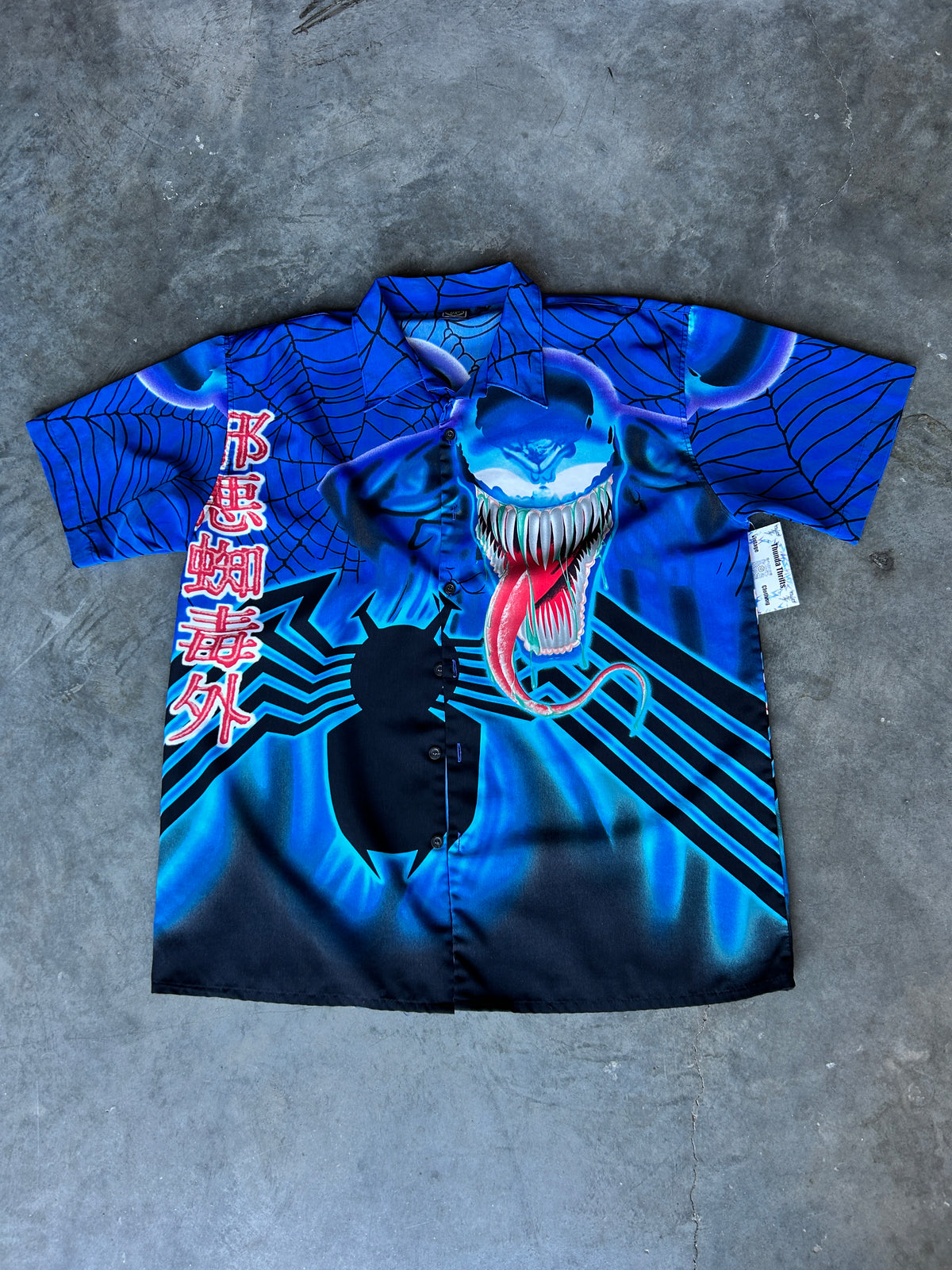 Y2K Venom AOP Button Up (XL)