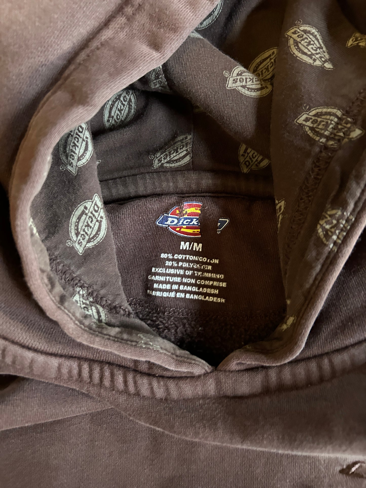 Y2K Brown Dickies Hoodie (M)