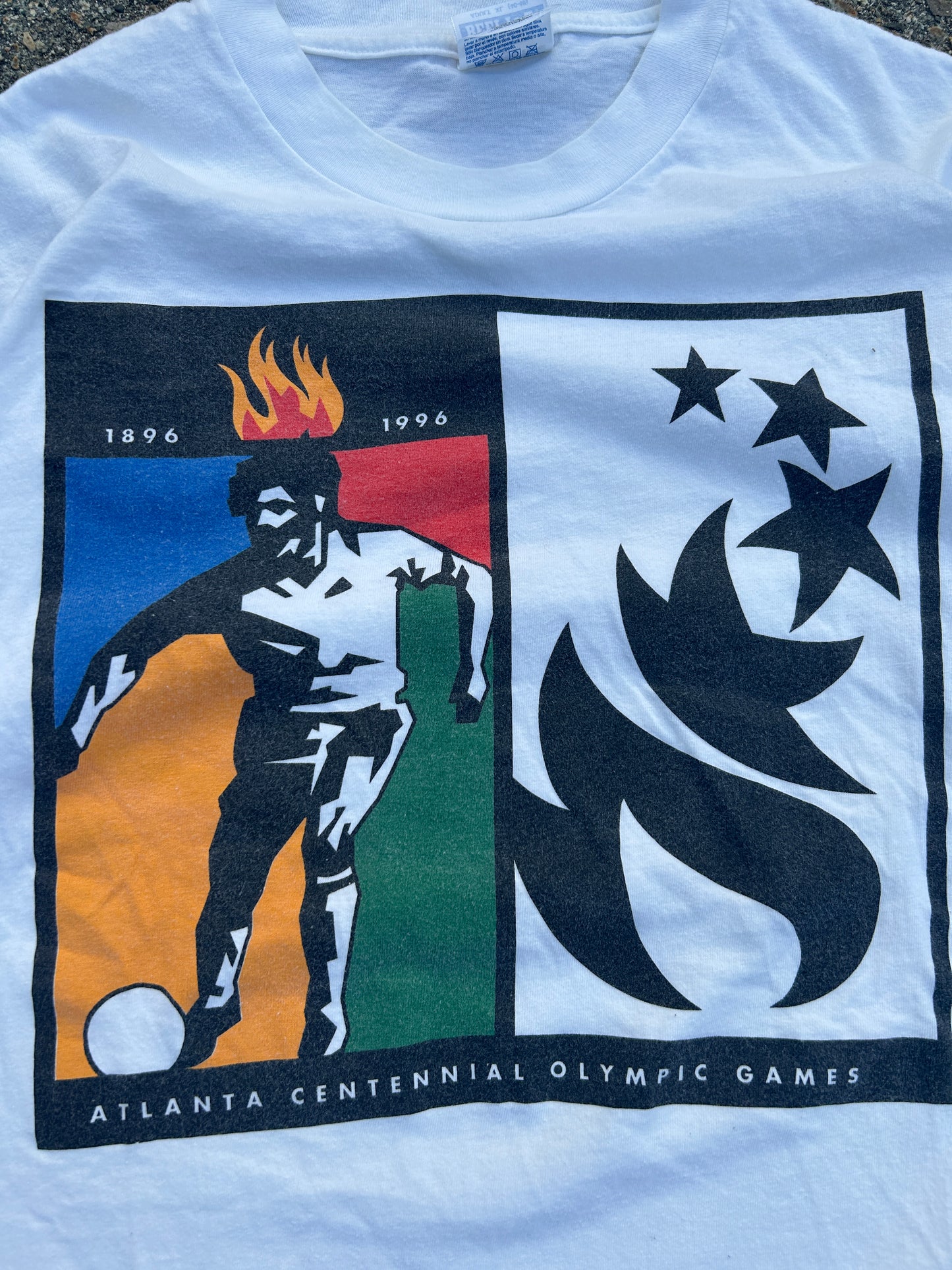 Vintage 1996 Single Stitch Atlanta Olympics Tee (XL)