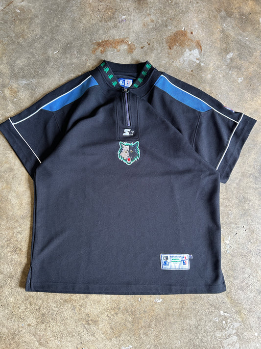Vintage 90’s Starter Minnesota Timberwolves Warmup Jersey (XL)