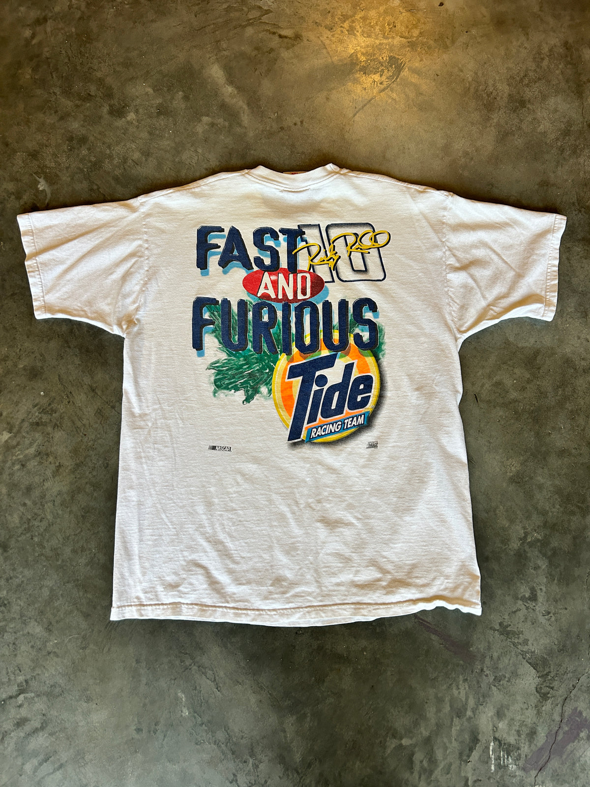 Vintage NASCAR Tide Fast and Furious Racing Tee (XL)