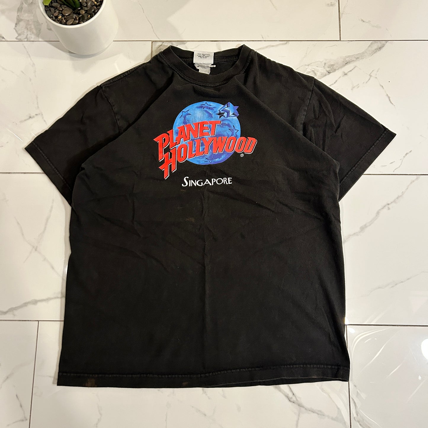 Vintage 1991 Planet Hollywood Singapore Tee (XL)