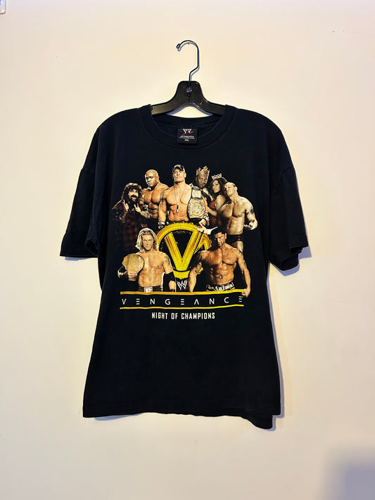 Vintage 2007 WWE Vengeance Night of Champions Tee (2XL)