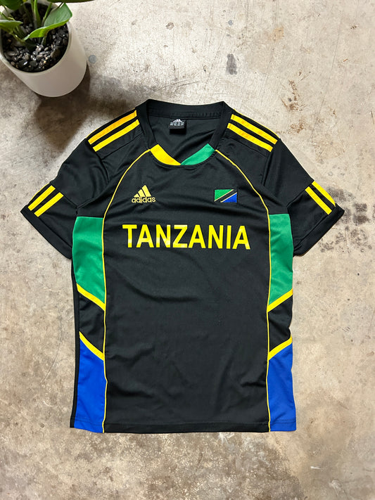 Adidas Black Tanzania Futbol Kit (S)