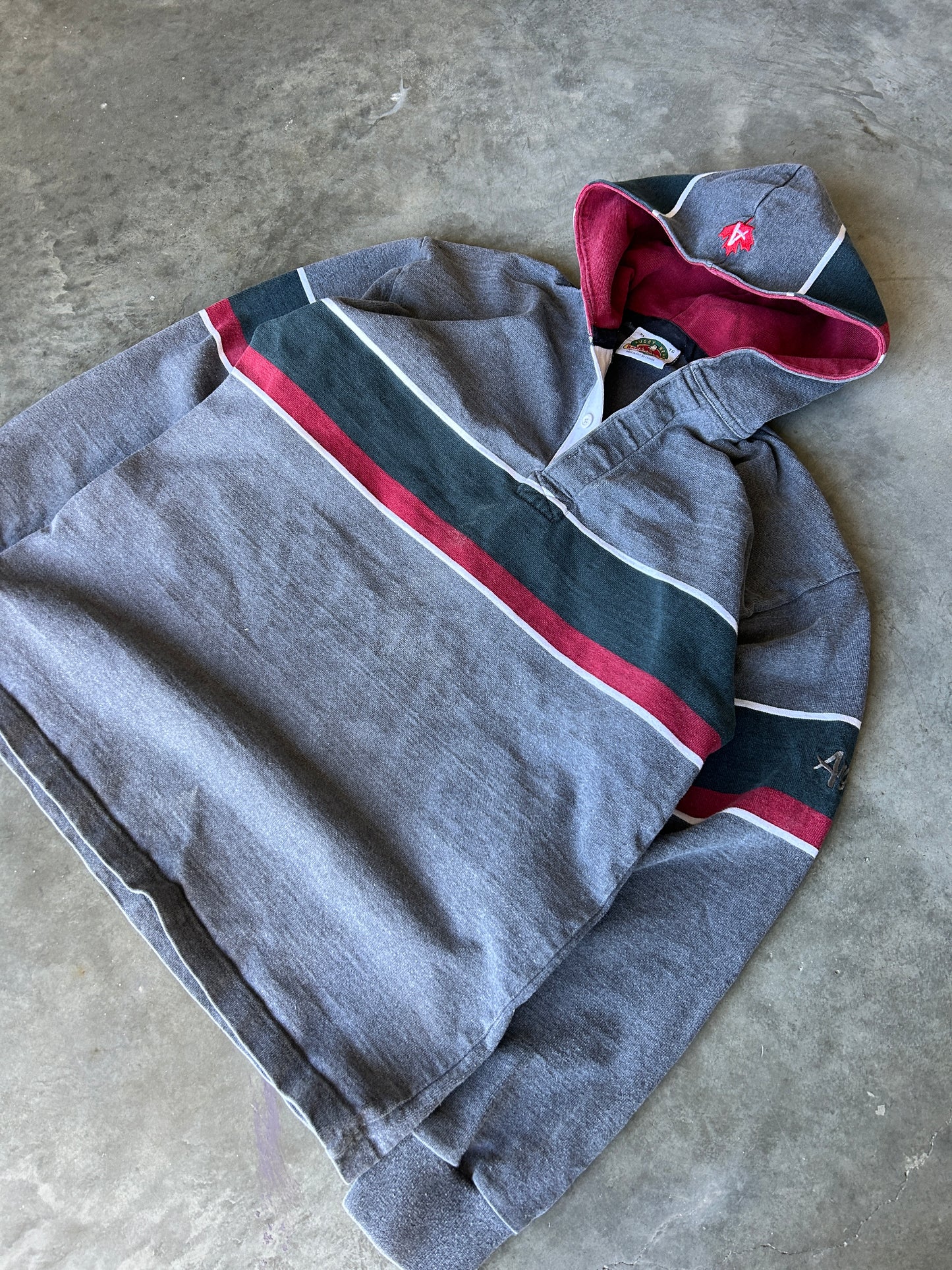 Vintage Barbarian Rugby Hoodie (XL)