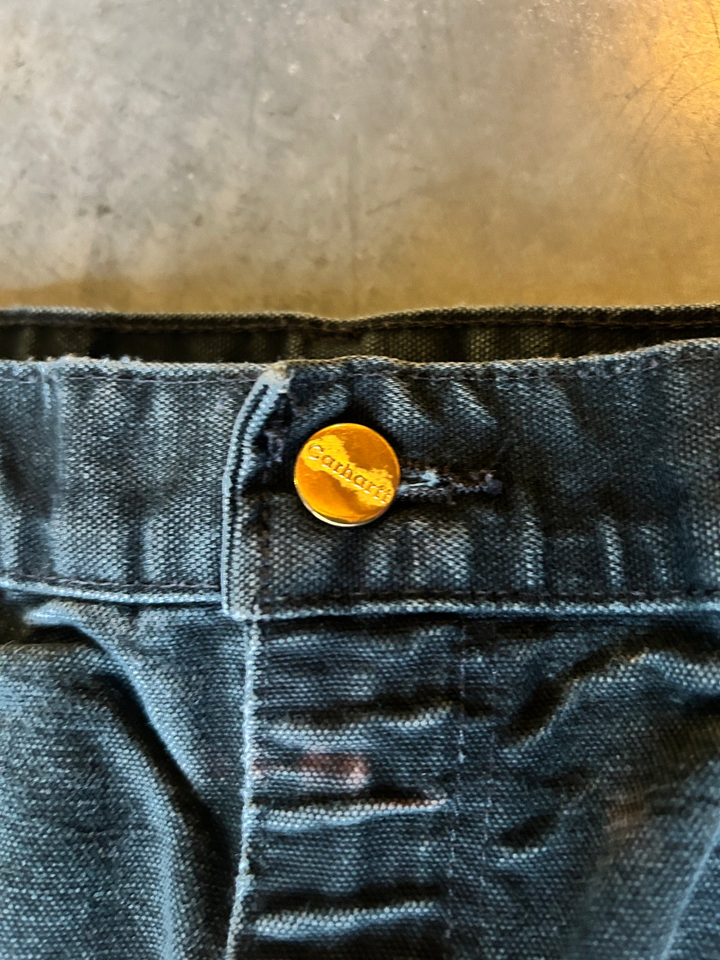 Vintage Carhartt Black Double Knee Pants (34x32)