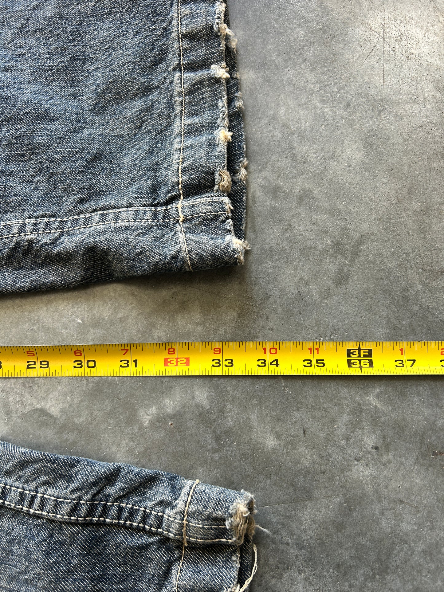 Vintage Von Dutch Denim Jumpsuit (M)