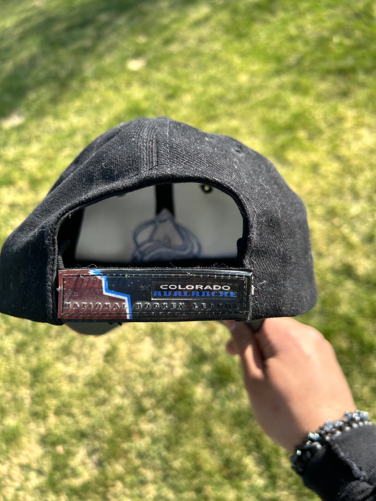 Vintage Colorado Avalanche Bauer Adjustable Hat